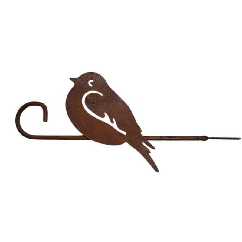 roodborstje met voederhaak